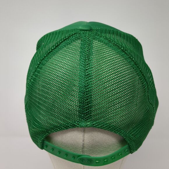 Sandbag Team 1993 Snapback Rope Trucker Hat Green One Size Mesh Back - Picture 6 of 9